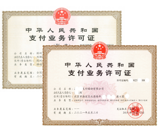 POS機支付牌照